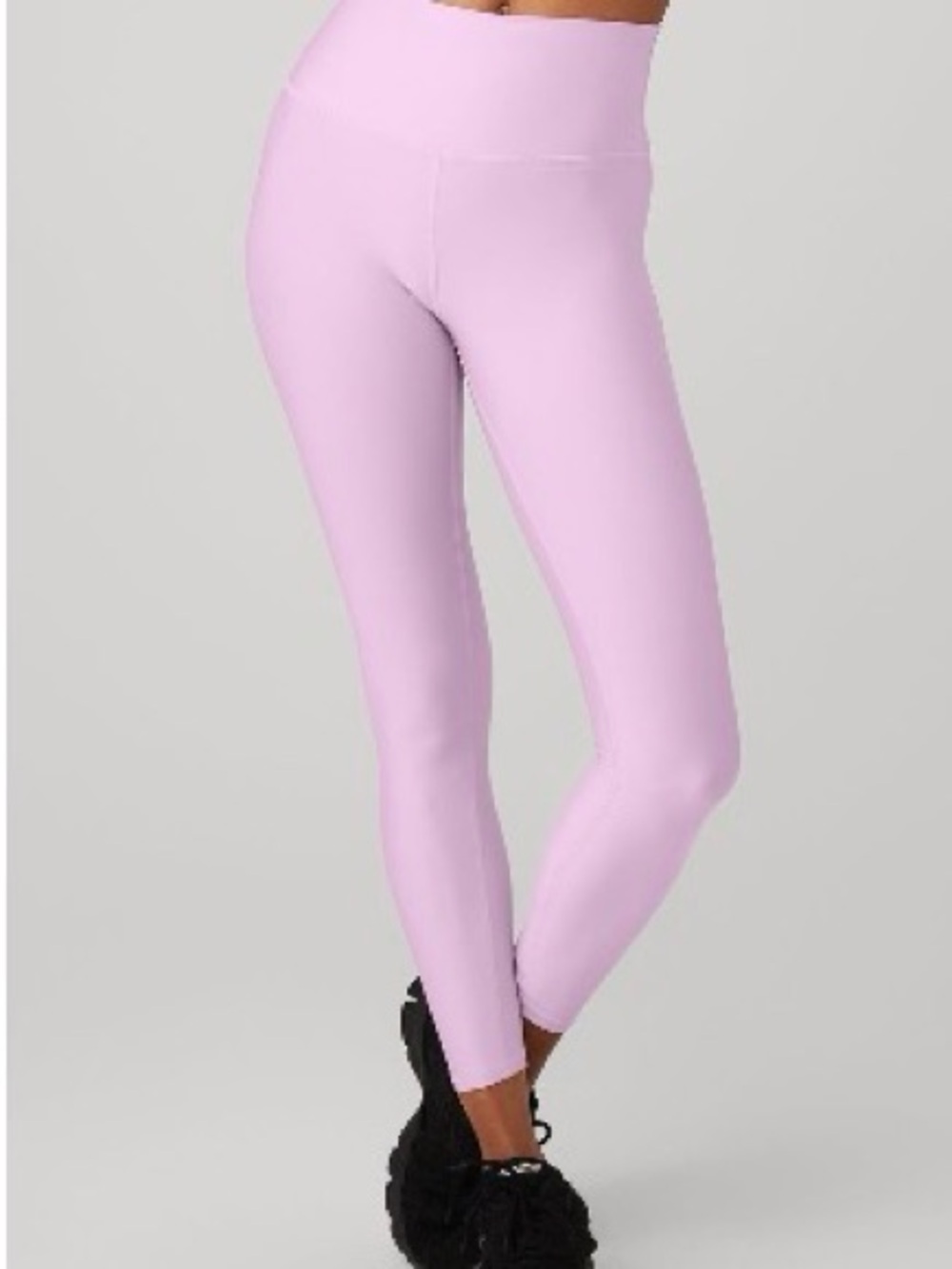 ALO YOGA AIRLIFT 7/8 SUGARPLUM PINK LEGGINGS XXS LIKE NEW